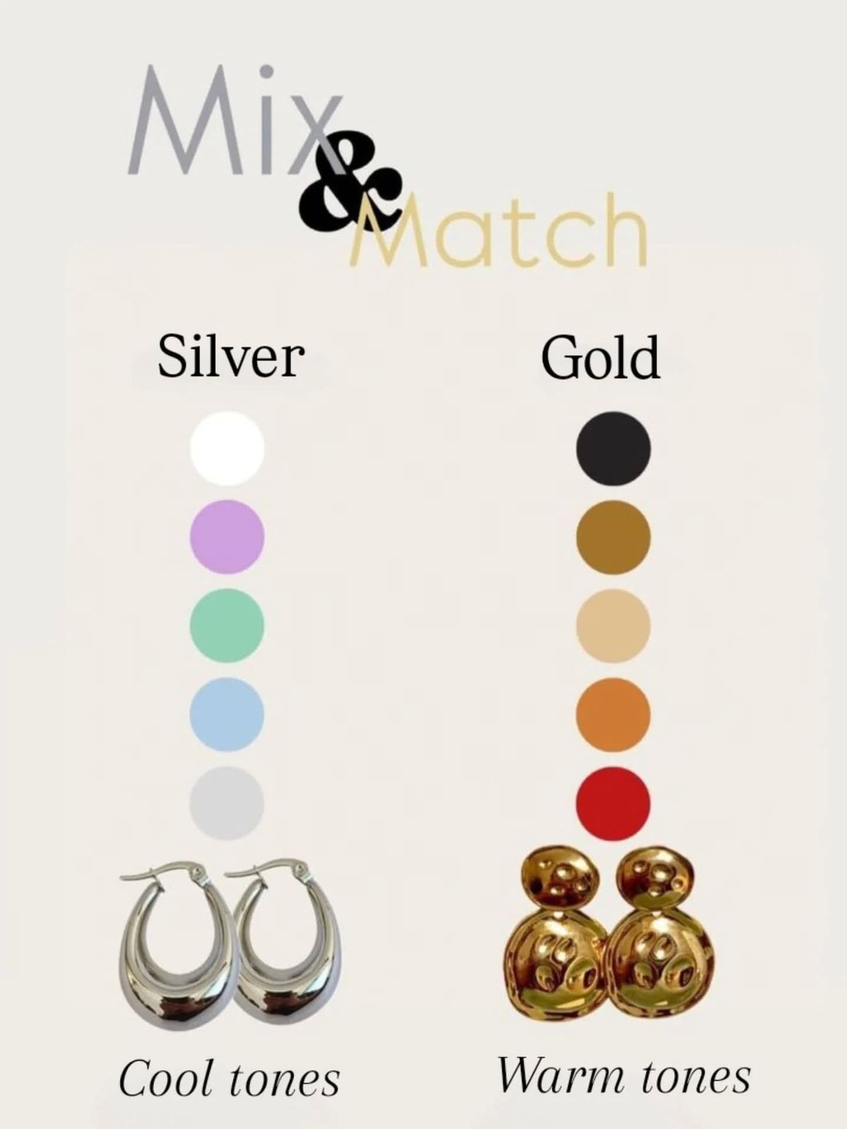 L’importance de choisir ses bijoux en fonction de sa colorimétrie